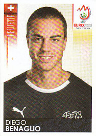 Diego Benaglio Switzerland samolepka EURO 2008 #52
